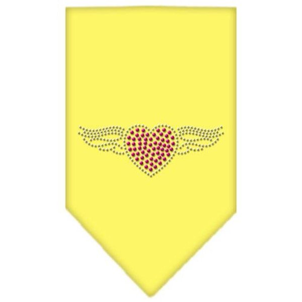 Unconditional Love Aviator Rhinestone Bandana Yellow Small UN759567
